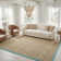 Auckland Bamboo Slat/Seagrass Natural/Teal Area Rug