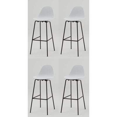 Counter Stool with Metal Frame