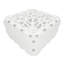 Zen / 2 demi-facettes - ensemble de 16 facettes - blanc-556196283