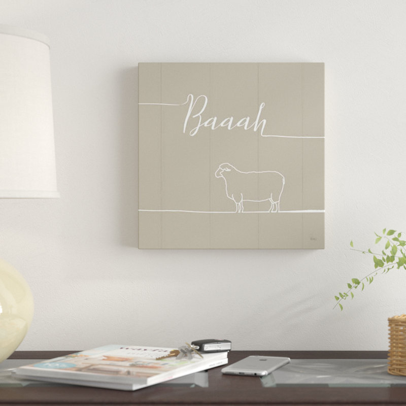 « farmed farm », art textuel sur toile, H 26 po x l 26 po x P 1,5 po, Pas de tapis, Toile tendue
