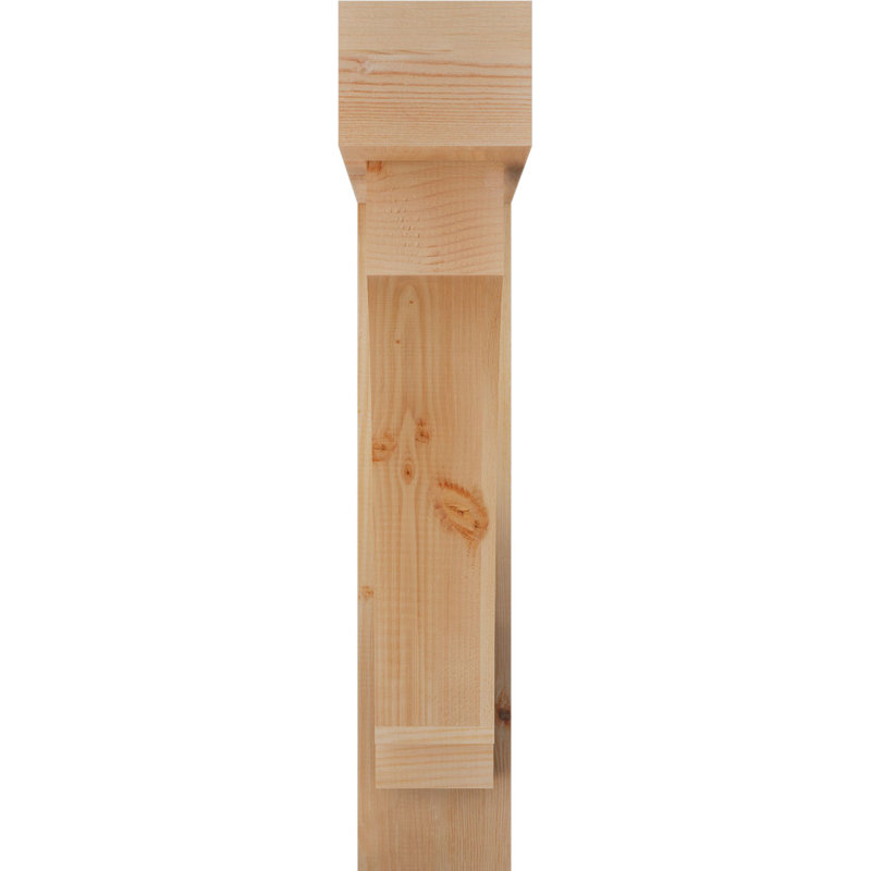 Support de bloc impérial avec entretoise décalée, 42 x 34, Sapin Douglas de l 8 po (scié brut)