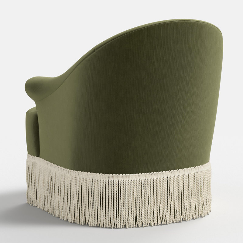 Marie 32 Wide, Moss Performance Velvet