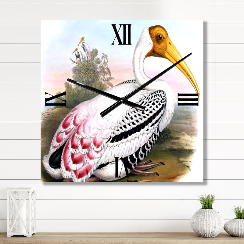 Animaux de la campagne I horloge murale, Très grand