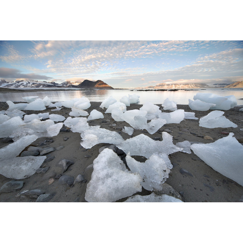 Ice On The Arctic - Wrapped Canvas Print, 30cm H x 46cm W x 3.8cm D