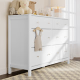 Horizon 6 Drawer Double Dresser