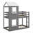 Bunk Bed With Roof, Window, Guardrail, Ladder-357218317