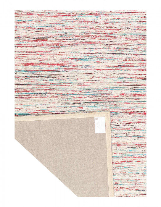 Soie contemporaine à tissage plat 9 pi x 12 pi Sari