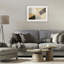 «Distinct Shapes Neutrals», reproduction sous verre encadrée, design par Franklyn Gregory-988295659-988295660
