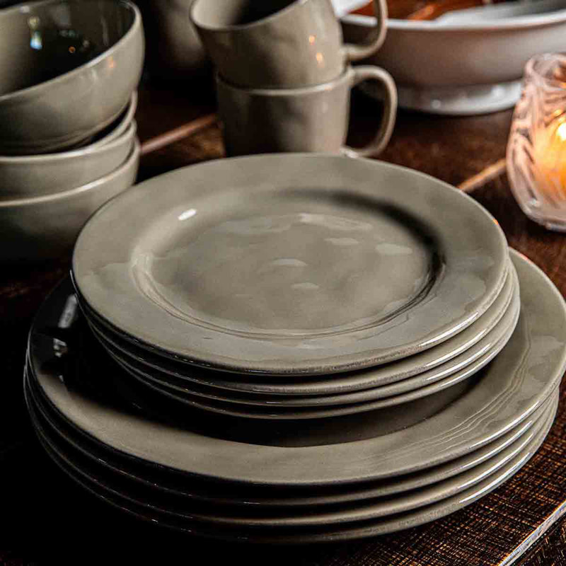 Puro Dessert/Salad Plate, Taupe