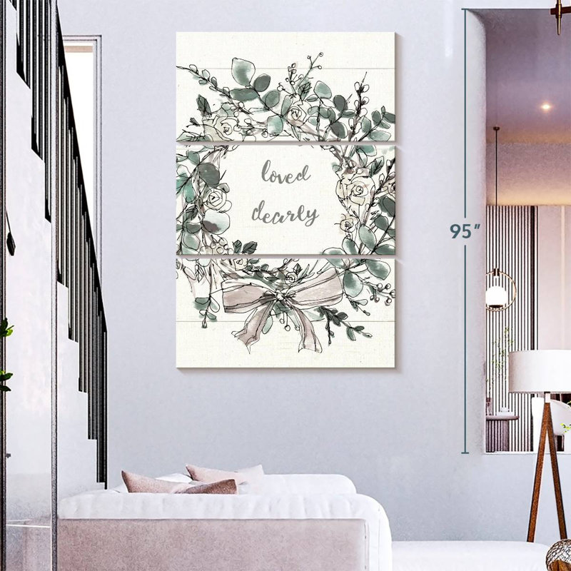 Tergel Modern Farmhouse Lived, H 74 po x l 48 po
