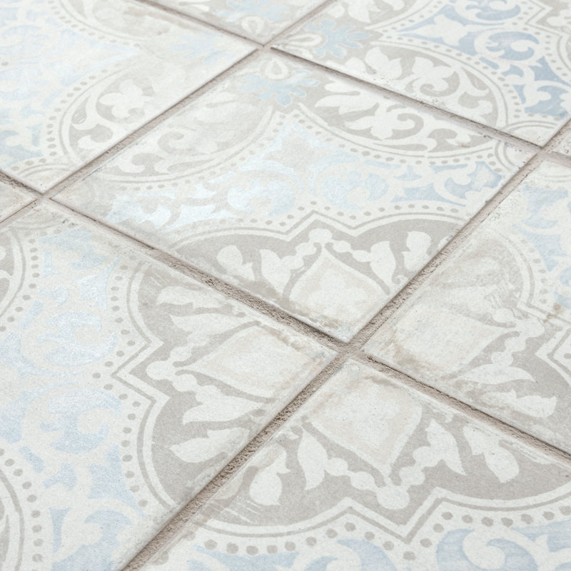 Merola Tile Barcelona 6" x 6" Porcelain Patterned Wall & Floor Tile