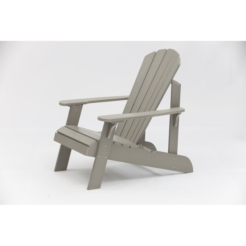Chaise Adirondack classique Boston, Gris clair