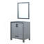 Meuble-lavabo de salle de bain 30 po X P 22 po De 28 po Miroir