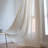 Ramonte Cotton Blend Semi Sheer Curtain Pair-2092782898-2092782909
