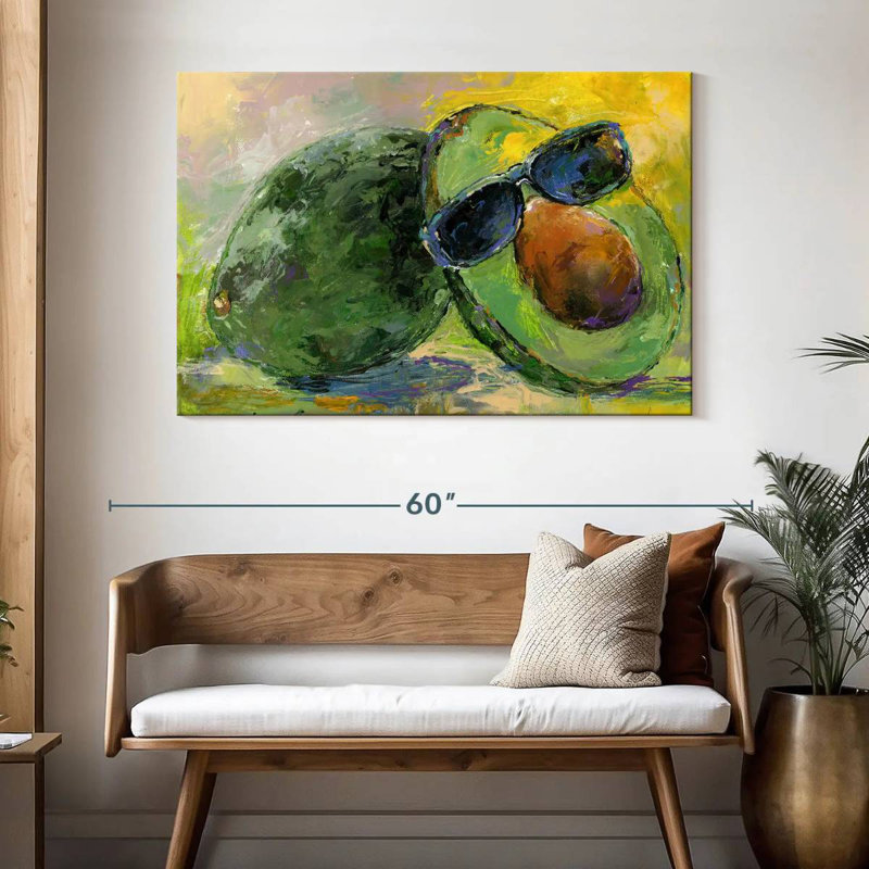 Avocado Sunglasses, 32" H x 48" W