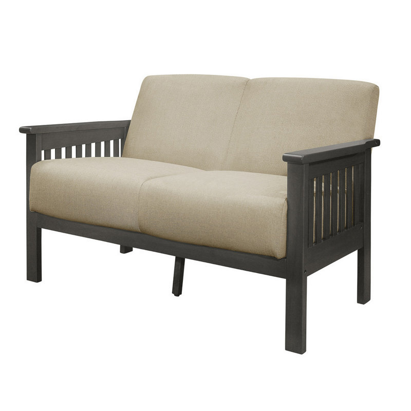 Causeuse Wiston, Polyester beige