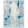 Zeke Abstract Grey/Blue Area Rug