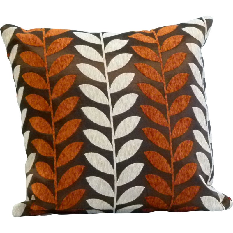 Auzon Square Cushion Cover, Terracotta
