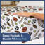 Ensemble de draps pour enfants, literie en microfibre douce, confortable et respirante, draps faciles d'entretien-106537221-106537223