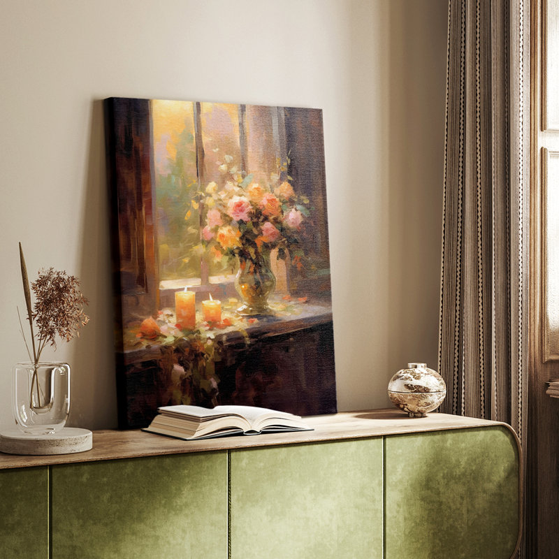 FLORAL Series DCCLV III - Gallery Cavas sur mesure, H 18 po x l 12 po