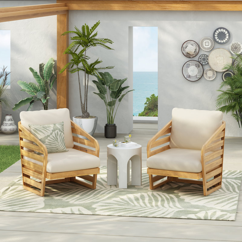 Fauteuils club avec coussins Ermadean