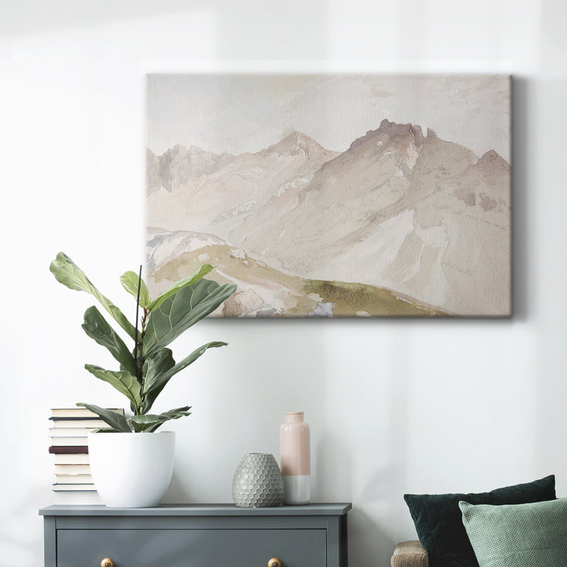Paysage rétro-CCVVII, H 13 po x l 19 po