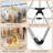 Clothes Drying Rack Foldable 2-Level Laundry Airer with Adjustable Wings