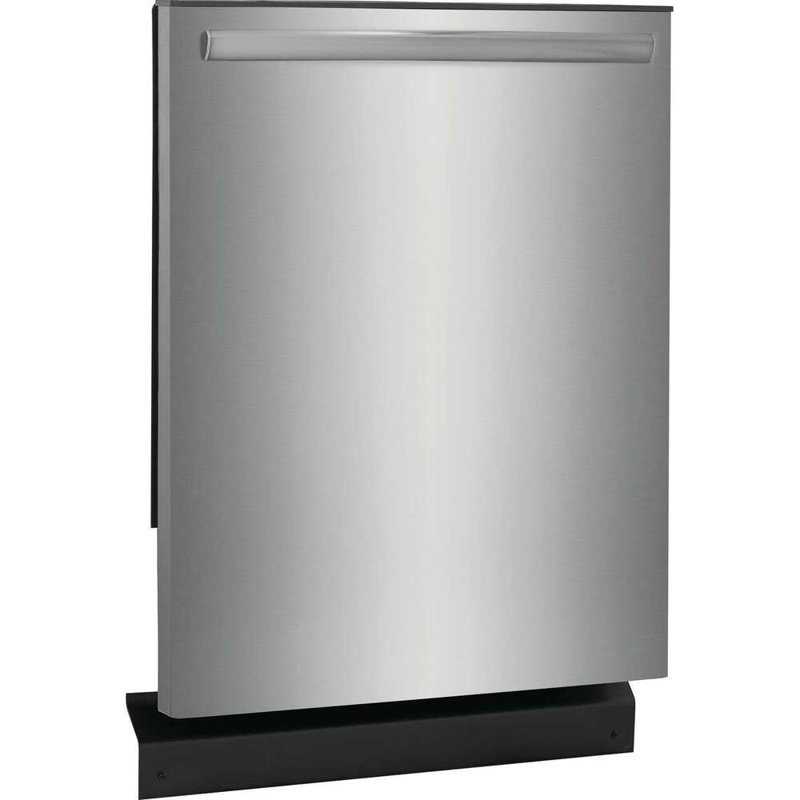 Frigidaire Gallery 24" 52 Decibel ENERGY STAR Certified Built-In Dishwasher with Adjustable Rack and Tall Tub Stainless Steel Plastic
