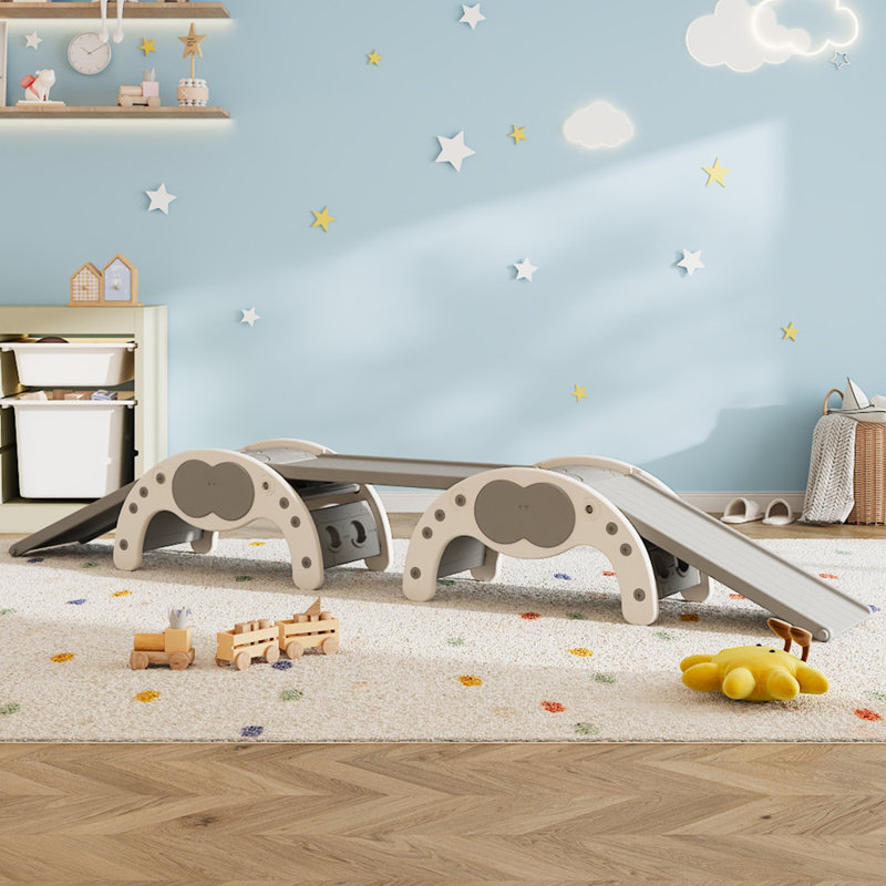 Freeport Park Indoor Slide, White/Grey