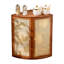 Countertop Bamboo Corner Stand Kitchen Seasoning Rack Cabinet Organizer Decor-129743315