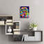 «Lion New» par Bob Weer, art mural en verre acrylique-1371487209