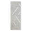 Knots And Bolts Wool Abstract Area Rug in Black/White-1473131171