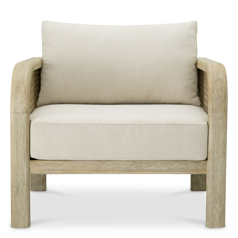 Julian Outdoor Teak Lounge Chair