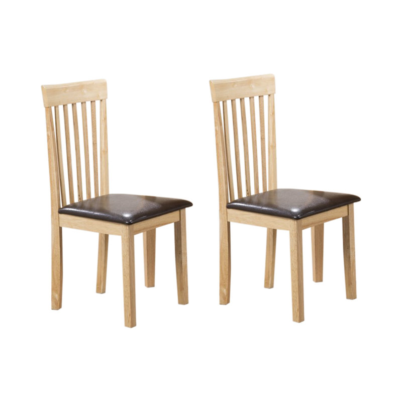 Lauretta Solid Wood Dining Chair, Natural