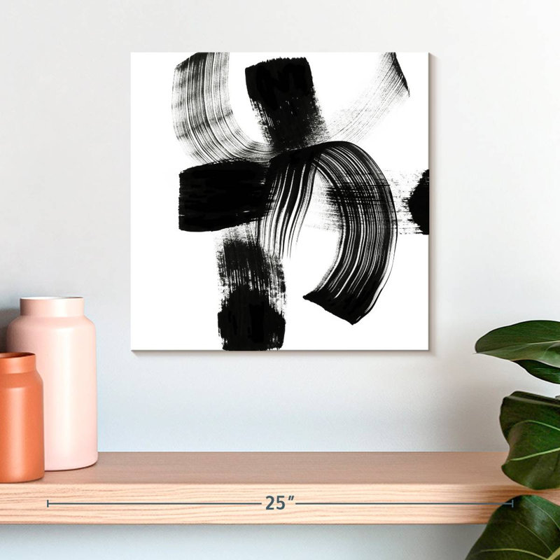 Monochromatique Playtime IV, H 16 po x l 16 po