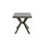Table en aluminium coulé