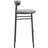 Larue Bar Stool Upholstered In Leather With Powder-Coated Stainless Steel Base Larue Series-1280458692