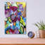 «Winter Purple» par Emily Weil, art mural en verre acrylique-1295829894