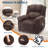 Power Lift Recliner Chair with Heat and Massage, Electric Lift Chair with Plush Cushion and Lumbar Support for Elderly, 400 lbs-134349751