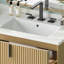 Meuble-lavabo de 30 po avec lavabo en céramique, équipé de poignées verticales et de tiroirs pleine extension, meuble-lavabo autoportant avec glissières de tiroir à fermeture en douceur, conception cannelée, naturel-1664332953