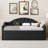 Tufted Upholstered Daybed With Trundle, USB And Type-C Charging Ports-903459873