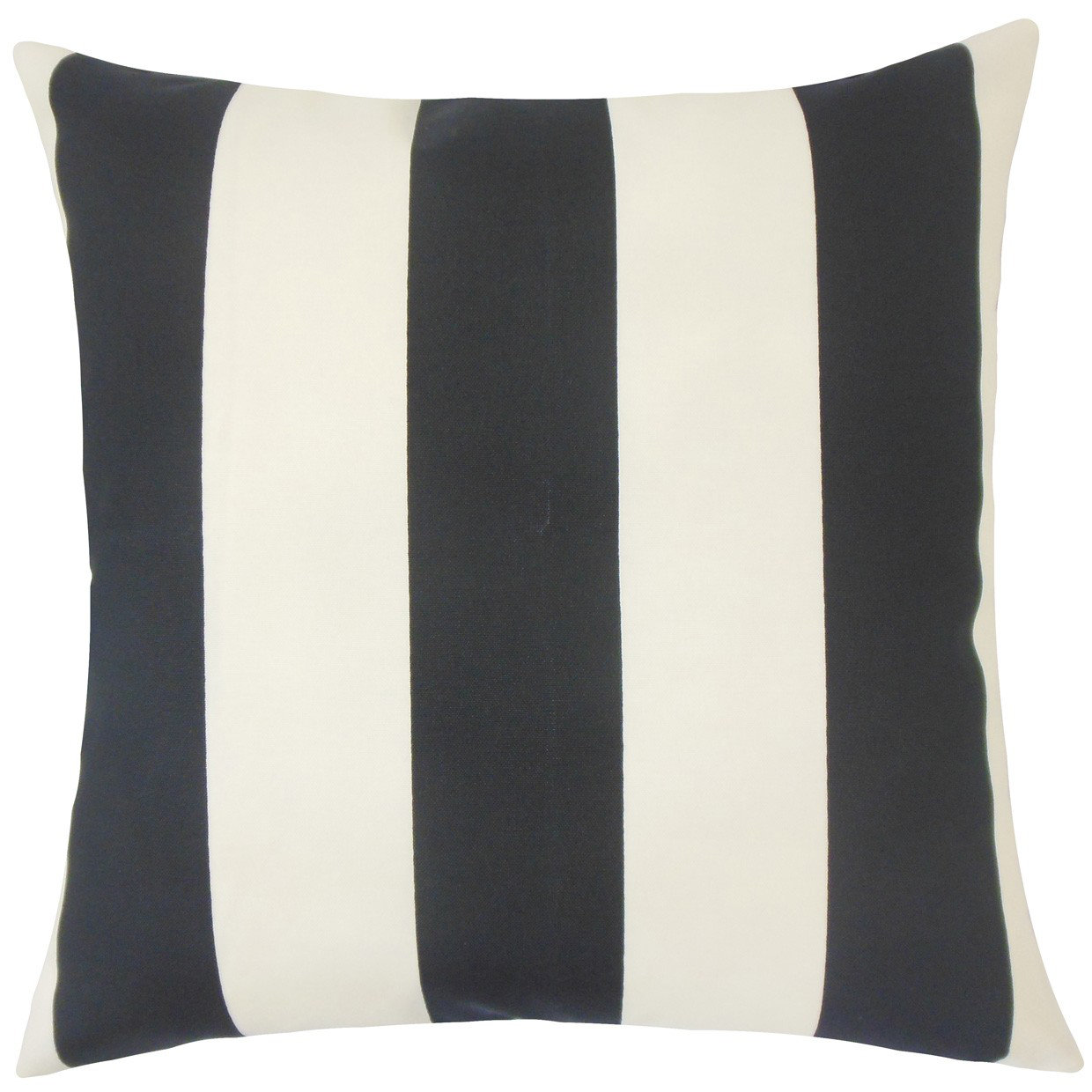 Throw Pillow, 20" H x 20" W x 5" D, Ebony
