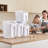 3.5Galx2 + 4.5Galx2 Ingredient Storage Container Airtight Kitchen Bin