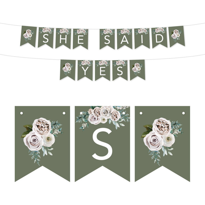 Bannière de fête suspendue fanion avec ficelle
