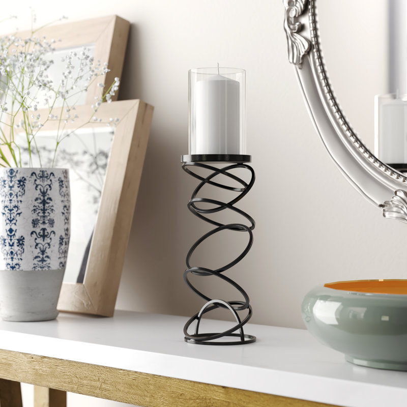 Tabletop Candlestick, 17.25" H x 4.75" W x 4.75" D