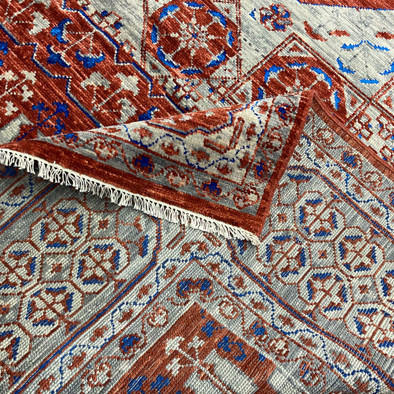Tapis Indo en laine fait à la main Hero