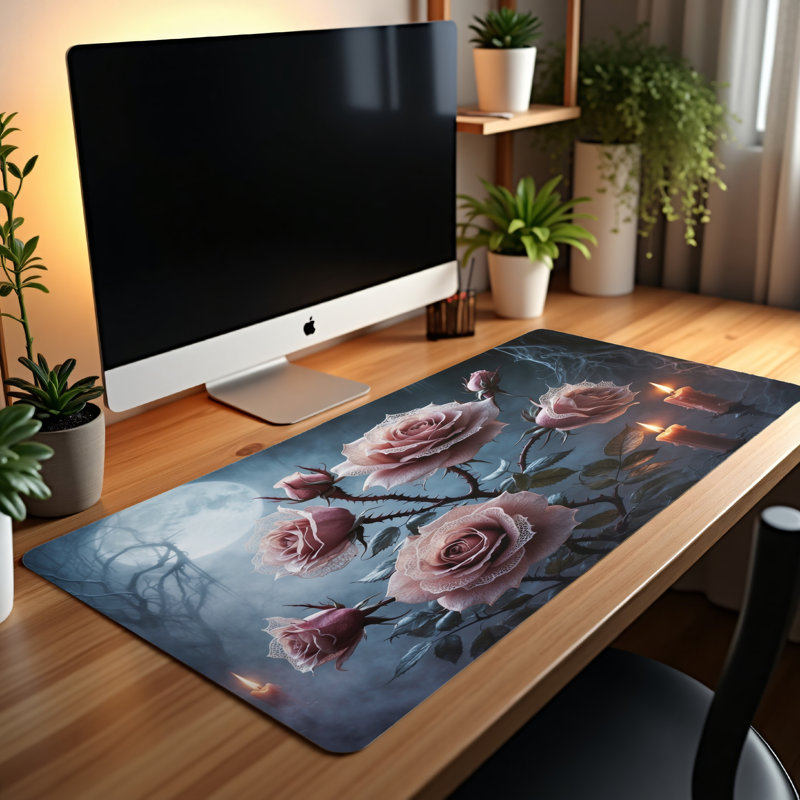 Polyester Desk Pad, 23.6x13.8