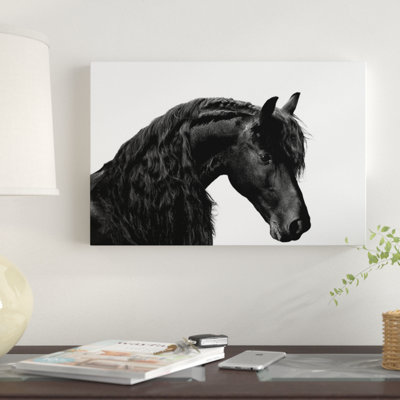 «Classic Black I» par Samantha Carter - impression sur toile tendue