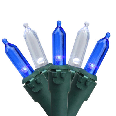 100-Light Warm LED Christmas String Lights