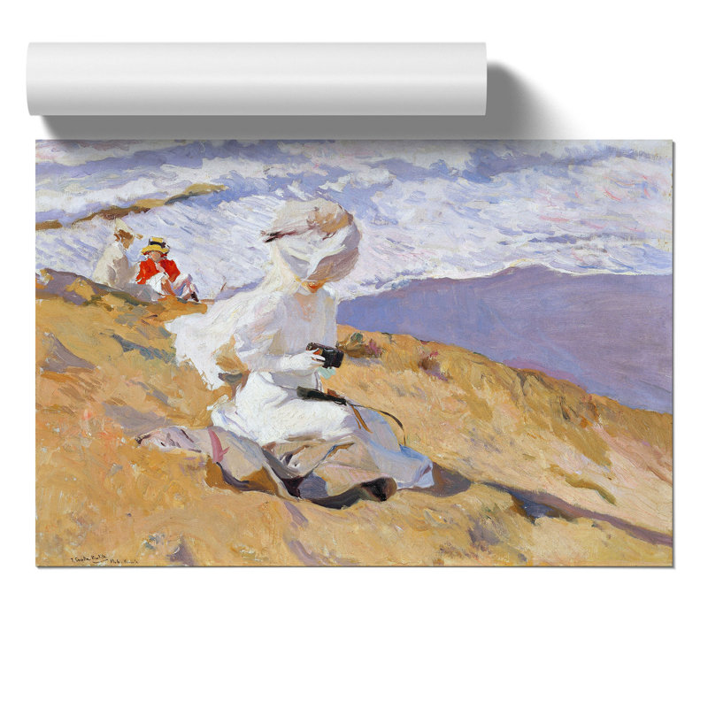 Capturing the Moment by Joaquin Sorolla Y Bastida - Frameless Print, 21cm H x 30cm W x 0.1cm D